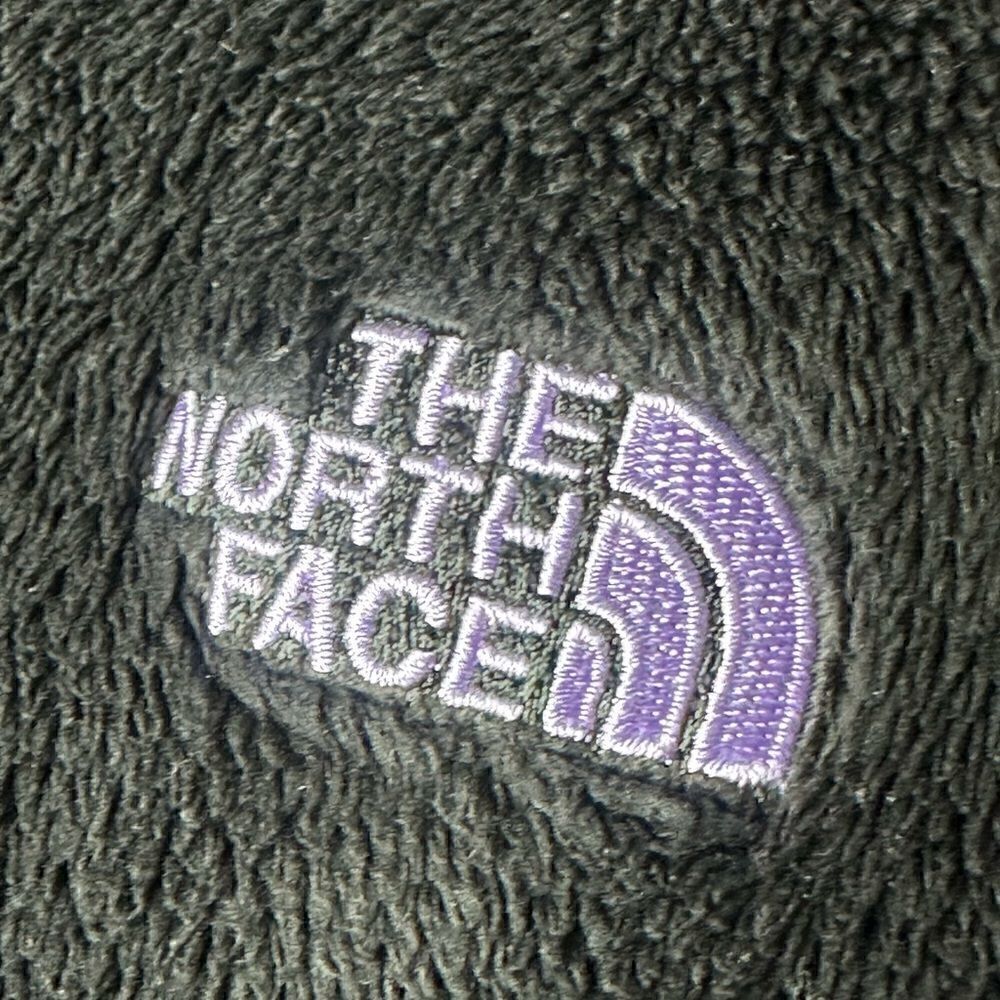 The North Face Osito 2 Black Lavender Plush Zip Up Jacket Women’s Size Small - Picture 9 of 13